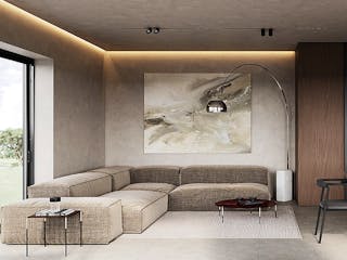 Fertighaus Concept 2 von KAMPA Schlüsselfertig ab 634731€, Satteldach-Klassiker Innenansicht 1