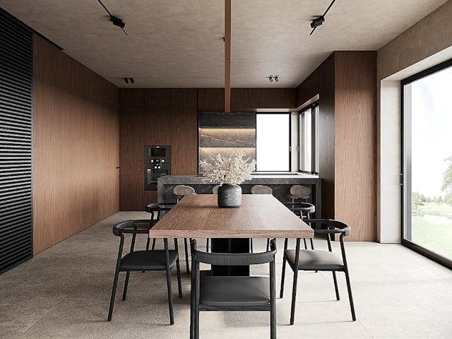 Fertighaus Concept 2 von KAMPA Schlüsselfertig ab 634731€, Satteldach-Klassiker Innenansicht 3