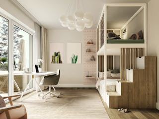 Fertighaus Concept 4 von KAMPA Schlüsselfertig ab 734939€, Stadtvilla Innenansicht 1