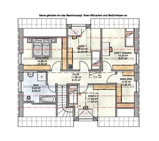 Kampa - EFH mit Einliegerwohnung 2 Floorplan 3
