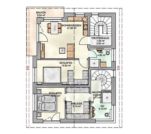 Kampa - Mehrgenerationenhaus Floorplan 2