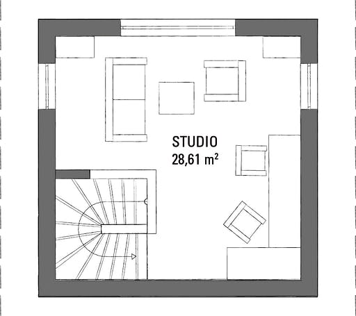 Fertighaus CLARON 1.1800 von KAMPA Schlüsselfertig ab 618126€, Stadtvilla Grundriss 2
