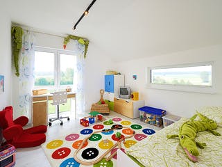 Fertighaus LANOS 2.1460 von KAMPA Schlüsselfertig ab 691931€, Satteldach-Klassiker Außenansicht 12