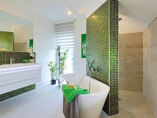 Fertighaus LANOS 2.1460 von KAMPA Schlüsselfertig ab 691931€, Satteldach-Klassiker Außenansicht 13