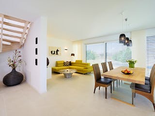 Fertighaus LANOS 2.1460 von KAMPA Schlüsselfertig ab 691931€, Satteldach-Klassiker Außenansicht 4