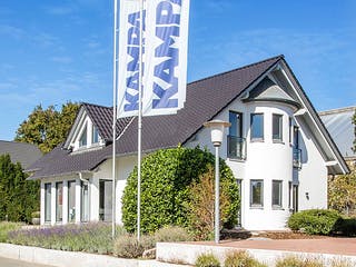 Fertighaus MAGOS - MH Mannheim von KAMPA Schlüsselfertig ab 774981€, Satteldach-Klassiker Außenansicht 3