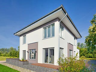 Fertighaus SETROS 1.1620 von KAMPA Schlüsselfertig ab 611817€, Stadtvilla Außenansicht 2
