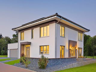 Fertighaus SETROS 1.1620 von KAMPA Schlüsselfertig ab 611817€, Stadtvilla Außenansicht 3 Fertighaus SETROS 1.1620 von KAMPA Schlüsselfertig ab 611817€, Stadtvilla Außenansicht 3