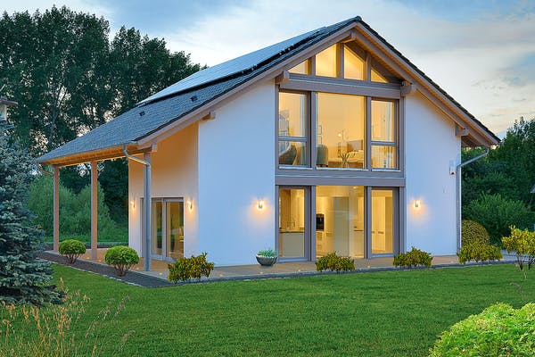 Modernes Satteldachhaus von KAMPA