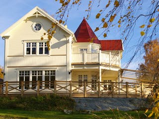 Fertighaus Kaptensvillan (inacitve) von Generalbau GS Schwedenhaus Schlüsselfertig ab 357122€, Stadtvilla Außenansicht 1