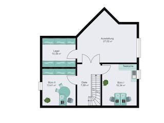 Fertighaus Kassel von STREIF Haus, Satteldach-Klassiker Grundriss 3