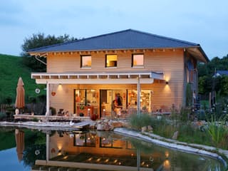 Fertighaus Kautz von Becker 360 Schlüsselfertig ab 339400€, Stadtvilla Außenansicht 1