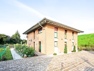 Fertighaus Kautz von Becker 360 Schlüsselfertig ab 339400€, Stadtvilla Außenansicht 6