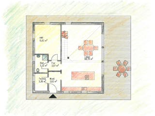 Fertighaus Kautz von Becker 360 Schlüsselfertig ab 339400€, Stadtvilla Grundriss 1