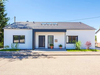 Massivhaus Nolte von KBS Bau, Cubushaus Außenansicht 2