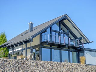 Fertighaus KD-Haus 130 (inacitve) von KD-Haus Schlüsselfertig ab 318450€, Fachwerk Außenansicht 2