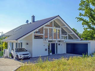 Fertighaus KD-Haus 190 (inacitve) von KD-Haus Schlüsselfertig ab 384850€, Fachwerk Außenansicht 1