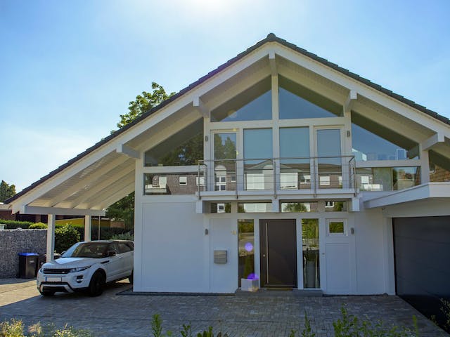 Fertighaus KD-Haus 190 (inacitve) von KD-Haus Schlüsselfertig ab 384850€, Fachwerk Außenansicht 4