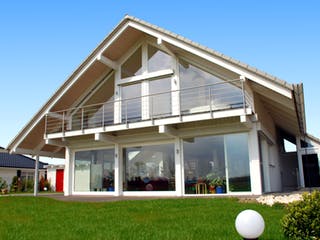 Fertighaus KD-Haus 196 (inacitve) von KD-Haus Schlüsselfertig ab 398420€, Fachwerk Außenansicht 1