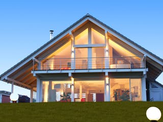 Fertighaus KD-Haus 196 (inacitve) von KD-Haus Schlüsselfertig ab 398420€, Fachwerk Außenansicht 2