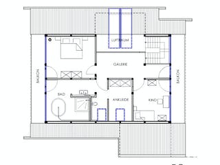 Fertighaus KD-Haus 196 (inacitve) von KD-Haus Schlüsselfertig ab 398420€, Fachwerk Grundriss 2