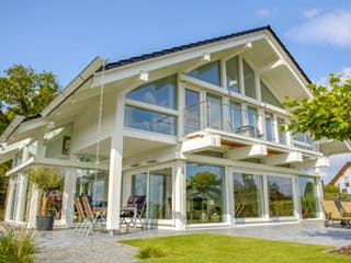 Fertighaus KD-Haus 244 (inacitve) von KD-Haus Schlüsselfertig ab 476940€, Fachwerk Außenansicht 2