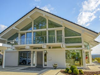 Fertighaus KD-Haus 244 (inacitve) von KD-Haus Schlüsselfertig ab 476940€, Fachwerk Außenansicht 4