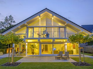 Fertighaus KD-Haus 244 (inacitve) von KD-Haus Schlüsselfertig ab 476940€, Fachwerk Außenansicht 5