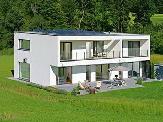 Fertighaus Haus Ehrenbach von Keitel-Haus Schlüsselfertig ab 648586€, Cubushaus Außenansicht 2