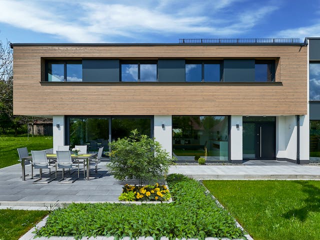 Fertighaus Haus Kaiserstraße von Keitel-Haus Schlüsselfertig ab 659800€, Cubushaus Außenansicht 2