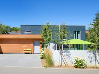 Fertighaus Haus Märzwiesen von Keitel-Haus Schlüsselfertig ab 481300€, Cubushaus Außenansicht 2