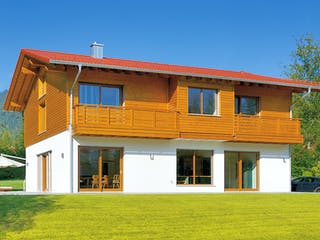Fertighaus Haus Miesbach von Keitel-Haus Schlüsselfertig ab 649396€, Satteldach-Klassiker Außenansicht 3
