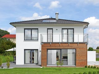 Fertighaus Stadthaus 150 von Keitel-Haus Schlüsselfertig ab 414251€, Stadtvilla Außenansicht 1