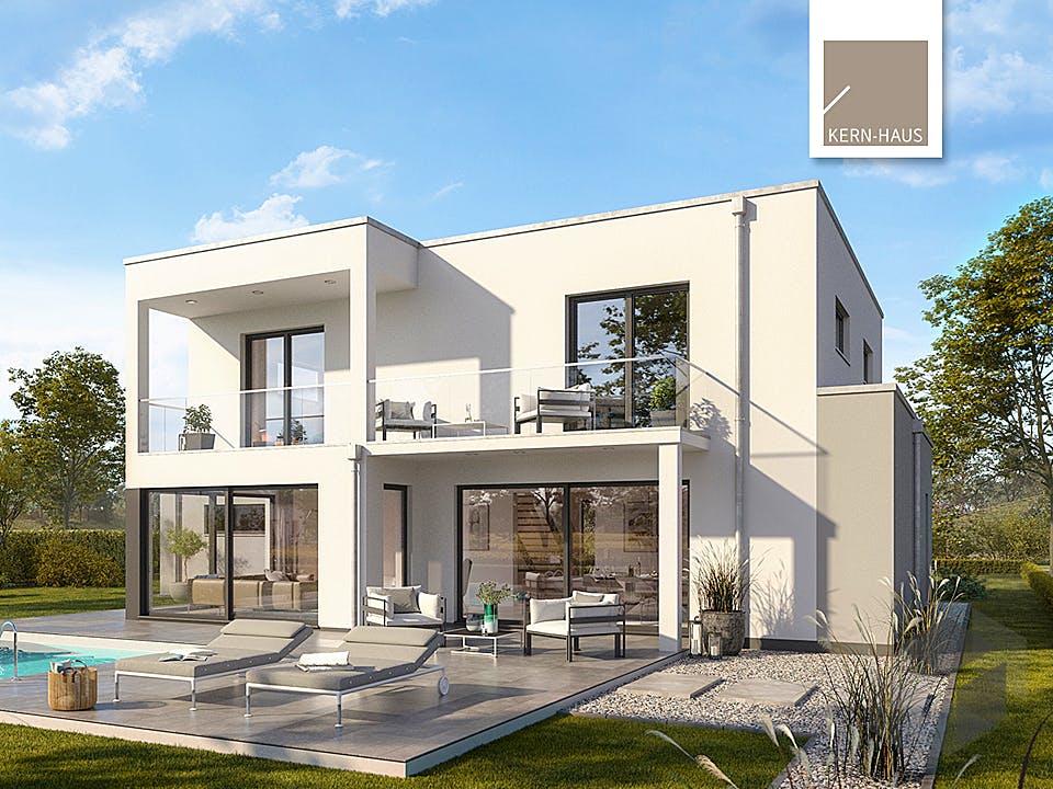 Bauhaus Anteo von Kern-Haus Außenansicht
