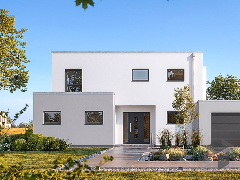 Bauhaus Anteo von Kern-Haus Außenansicht