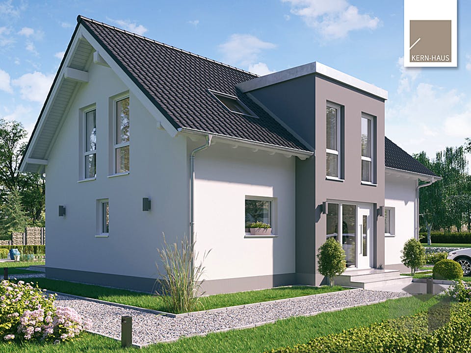 Architektenhaus Auro von Kern-Haus Außenansicht