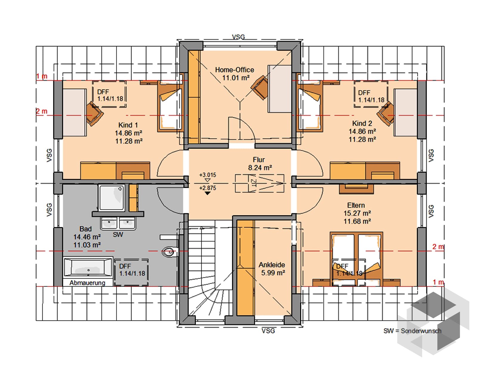 Einfamilienhaus Architektenhaus Auro von Kern-Haus ...