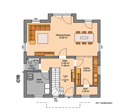 Kern - Esprit Floorplan 1