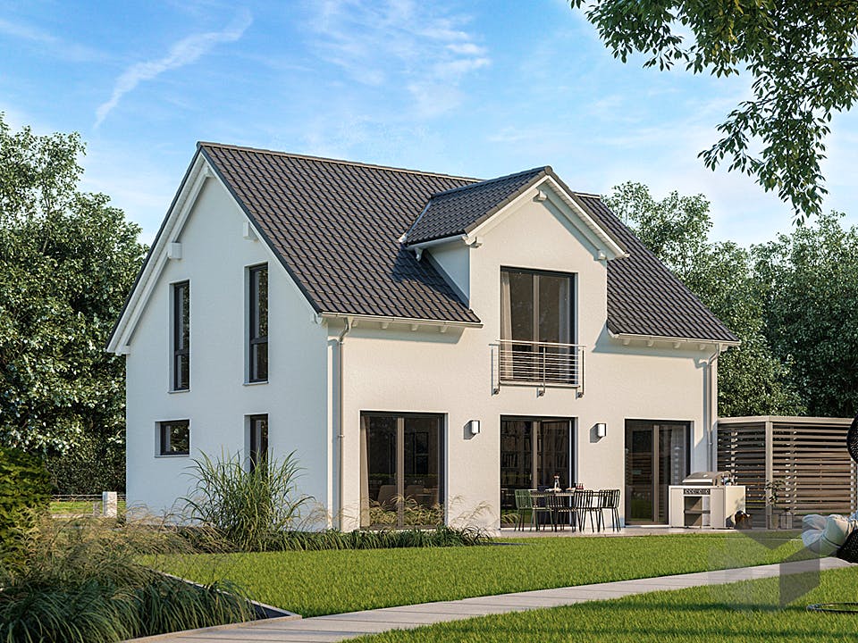 Architektenhaus Trend von Kern-Haus Außenansicht