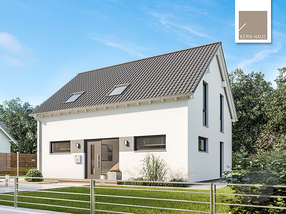 Architektenhaus Trend von Kern-Haus Außenansicht