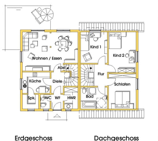 Kerstin 1 (KfW-Effizienzhaus 55) floor_plans 0
