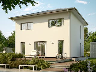 Massivhaus ARCHITEKTENHAUS NOVO von Kern-Haus Chemnitz Schlüsselfertig ab 313900€, Stadtvilla Außenansicht 1