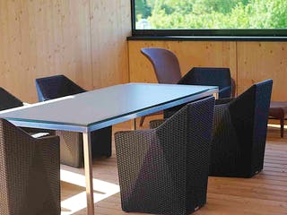 Fertighaus Musterhaus Zukunft von Kielwein Holzbau Schlüsselfertig ab 707500€, Satteldach-Klassiker Innenansicht 1