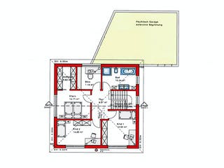 Fertighaus Stadtvilla 149 von Kielwein Holzbau Schlüsselfertig ab 372500€, Stadtvilla Grundriss 2