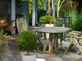 Fertighaus Kirschlorbeer von Stommel Haus, Blockhaus Außenansicht 6