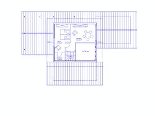 Fertighaus Kirschlorbeer von Stommel Haus, Blockhaus Grundriss 1