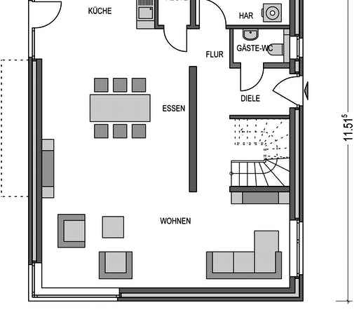 Klassik 3000.2 Floorplan 1