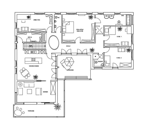 Klassische Bungalow (KfW-Effizienzhaus 70) floor_plans 0