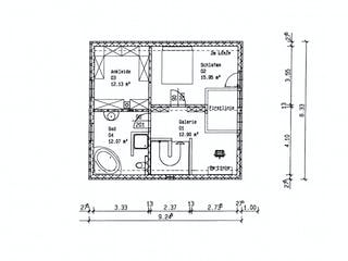Fertighaus Kochelsee von ISARTALER HOLZHAUS Schlüsselfertig ab 249800€, Satteldach-Klassiker Grundriss 1
