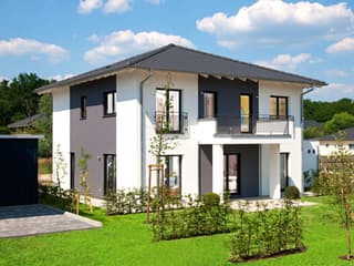 Fertighaus Ausstellungshaus Königs-Wusterhausen - CityLife 500 von WeberHaus Schlüsselfertig ab 279770€, Außenansicht 1